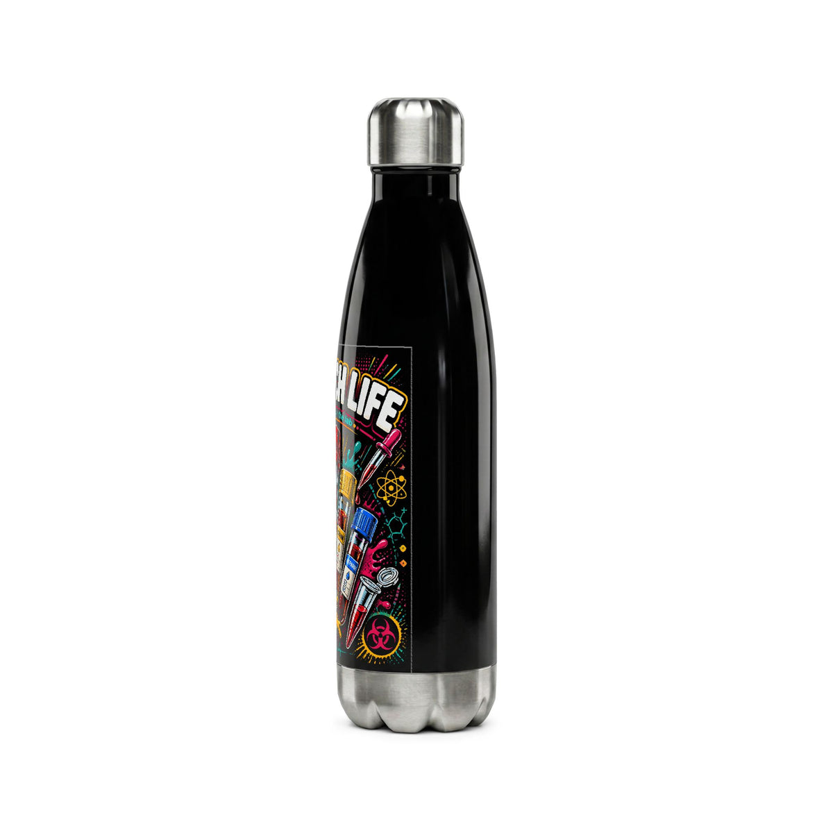 Lab Tech Life 17oz Stainless Steel Water Bottle
