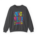 Sewing Crewneck Sweatshirt — "I Like Big Bows and I Cannot Lie" Colorful Quilting Design