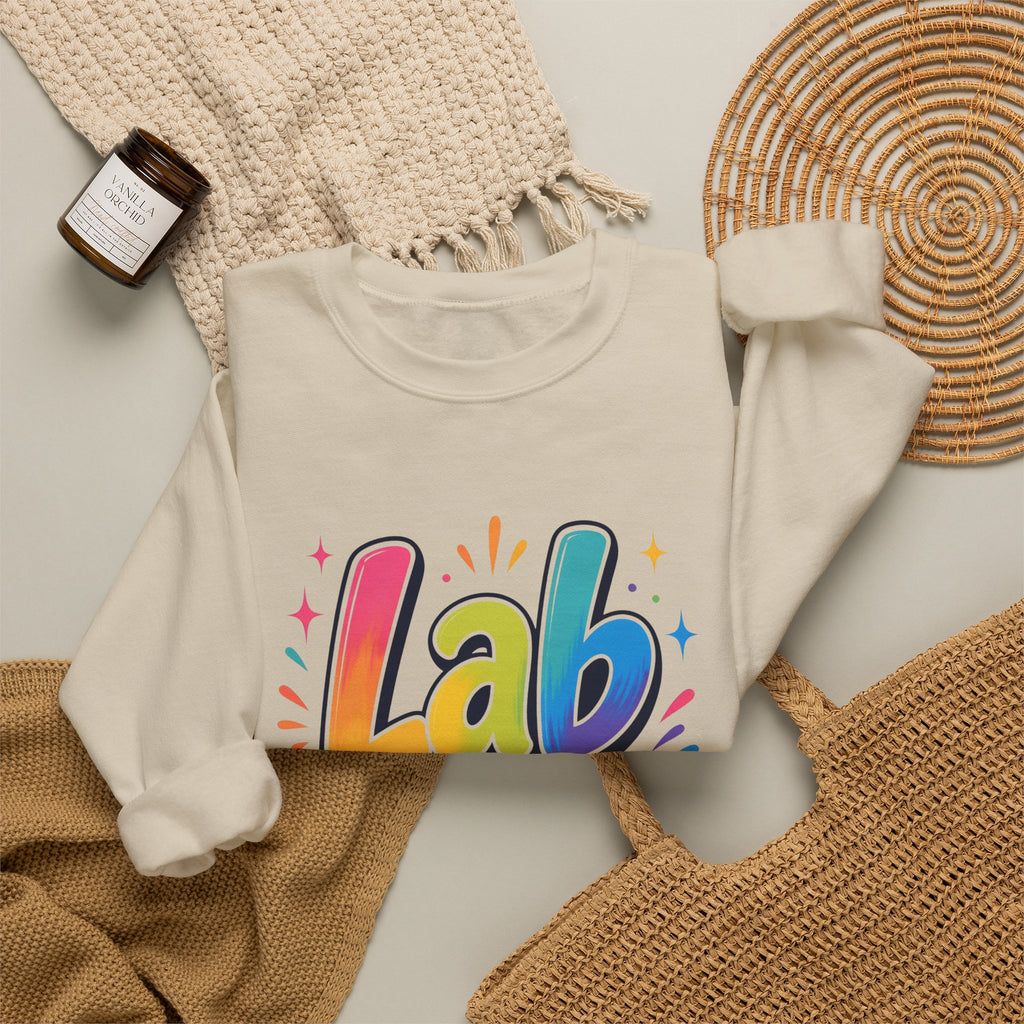 Lab Crew Sweatshirt – Colorful Science Team Crewneck