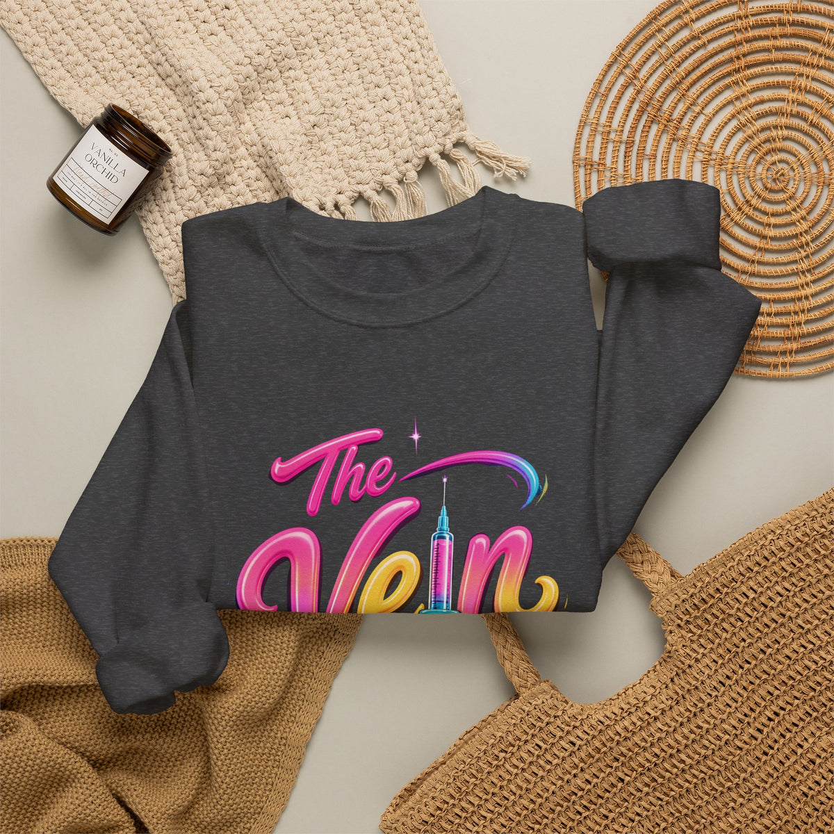 The Vein Whisperer Crewneck Sweatshirt