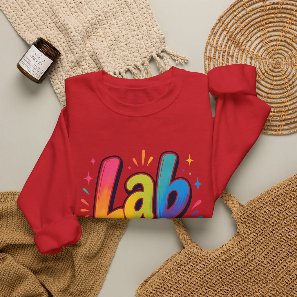 Lab Crew Sweatshirt – Colorful Science Team Crewneck