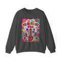 Phlebotomist Era Crewneck Sweatshirt — Colorful Test Tube Medical Tech Tee