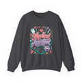Medical Assistant Crewneck Sweatshirt — Cute Pastel Stethoscope & Heart Design