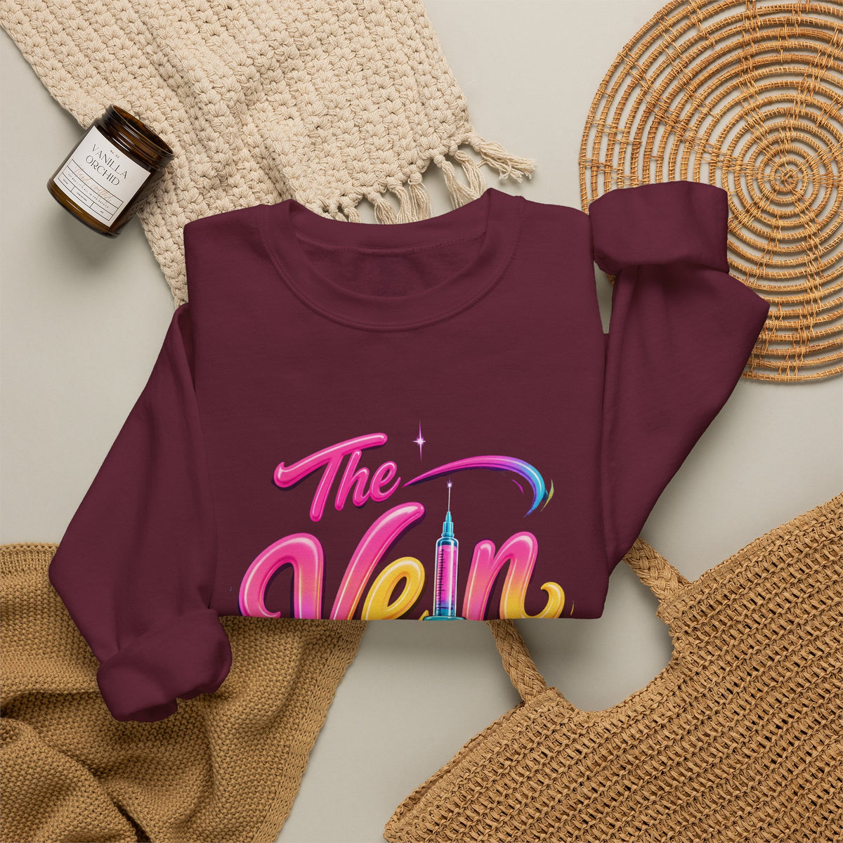 The Vein Whisperer Crewneck Sweatshirt