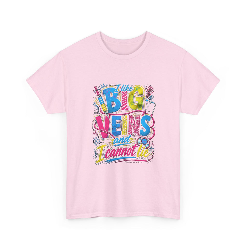 T-Shirt — "Big Veins and I Cannot Lie" Retro Graphic Tee