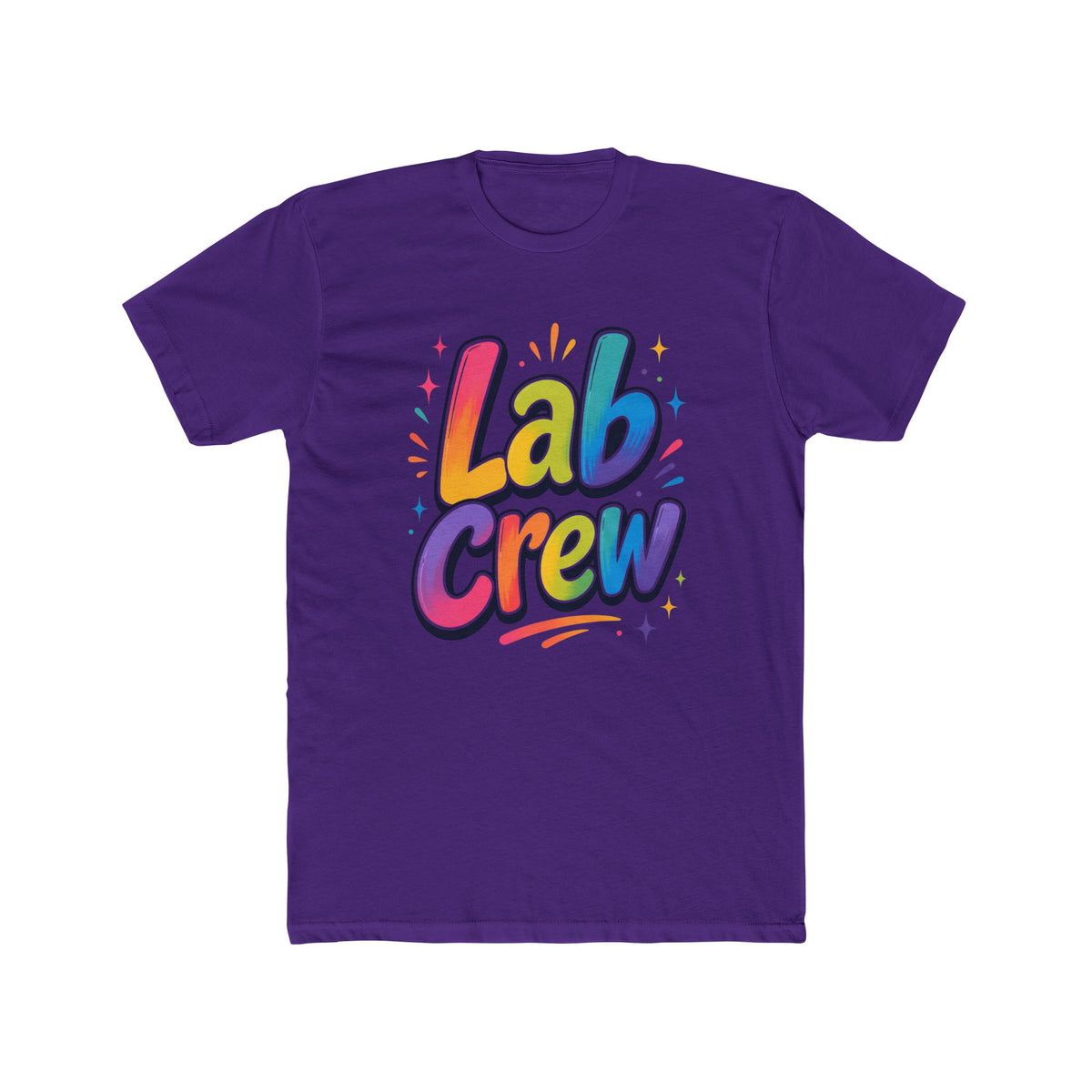 Lab Crew T-Shirt — Colorful Science Team Tee