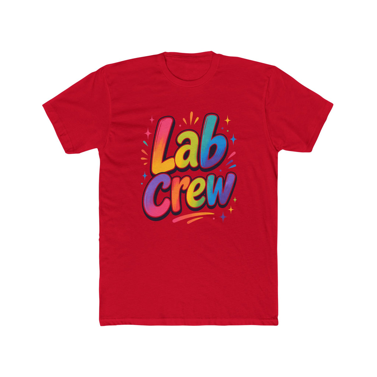 Lab Crew T-Shirt — Colorful Science Team Tee