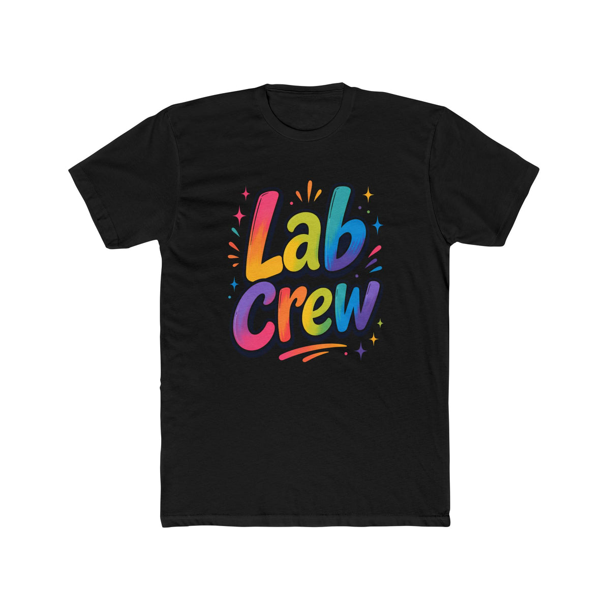 Lab Crew T-Shirt — Colorful Science Team Tee