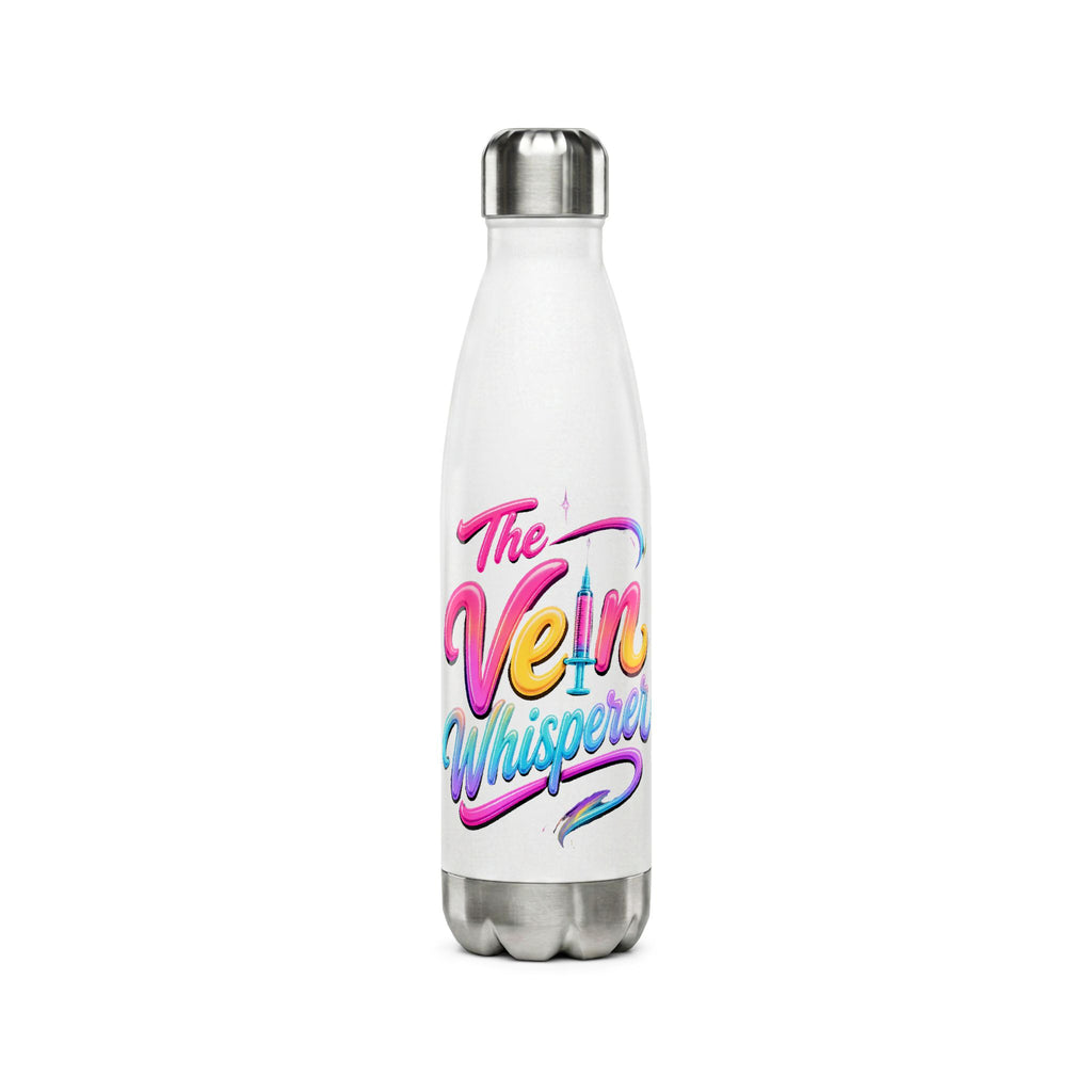 Stainless Bottle — "The Vein Whisperer" Colorful 17oz Insulated Water Bottle
