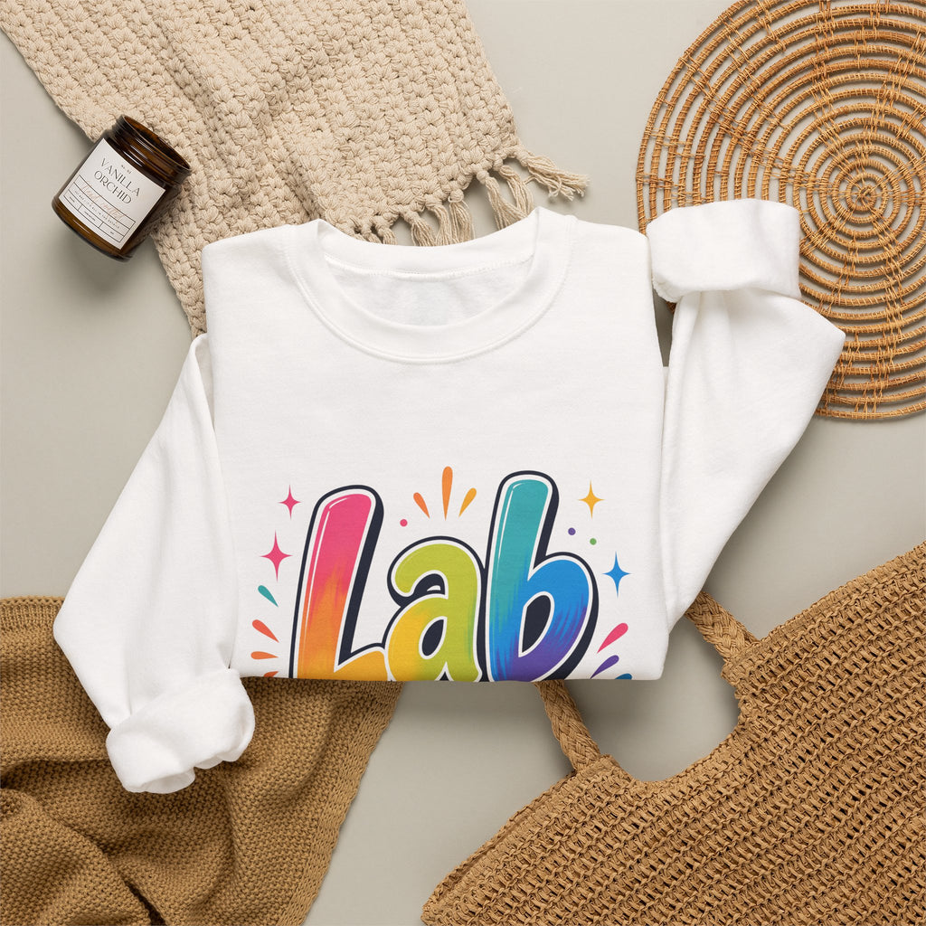 Lab Crew Sweatshirt – Colorful Science Team Crewneck