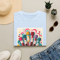 Phlebotomist Vibes T-Shirt — Colorful Blood Draw Tubes Design