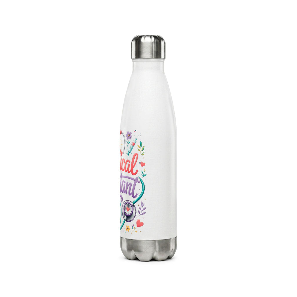 Medical Assistant Stainless Steel Water Bottle — 17oz Insulated Nurse Gift