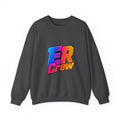 ER Crew Sweatshirt – Colorful Retro Gradient Logo Crewneck