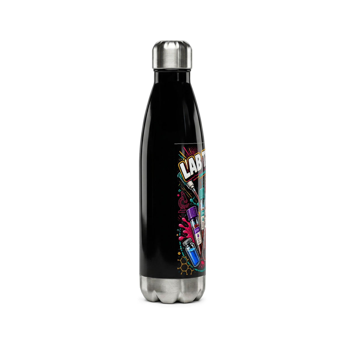 Lab Tech Life 17oz Stainless Steel Water Bottle