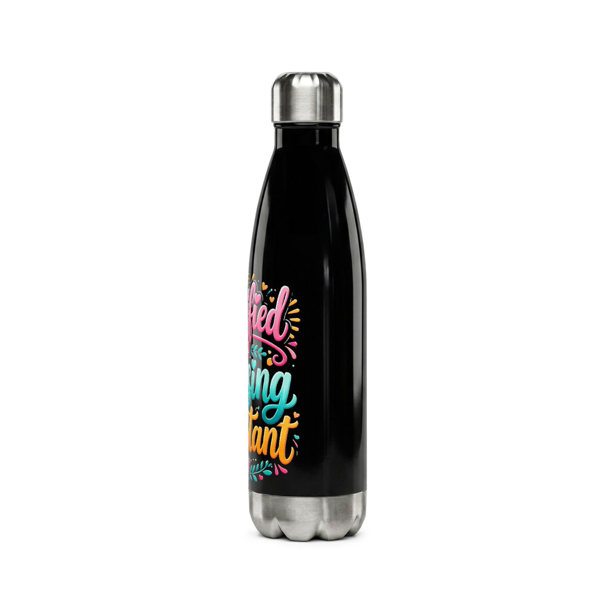 Certified Nursing Assistant Stainless Steel Water Bottle — 17oz Insulated Gift