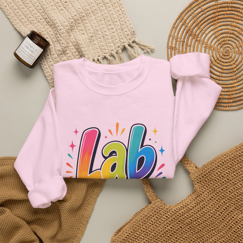 Lab Crew Sweatshirt – Colorful Science Team Crewneck