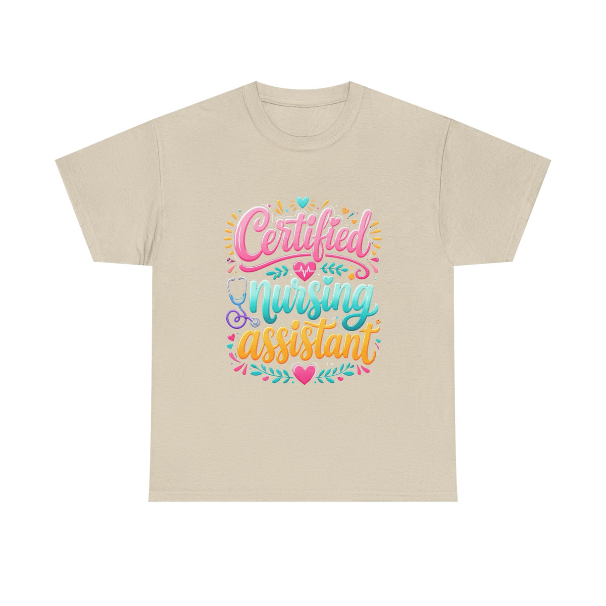 Certified Nursing Assistant T-Shirt — Colorful Pride Tee for CNAs