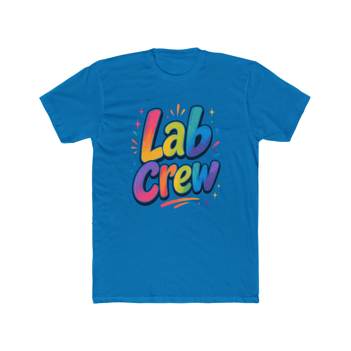 Lab Crew T-Shirt — Colorful Science Team Tee