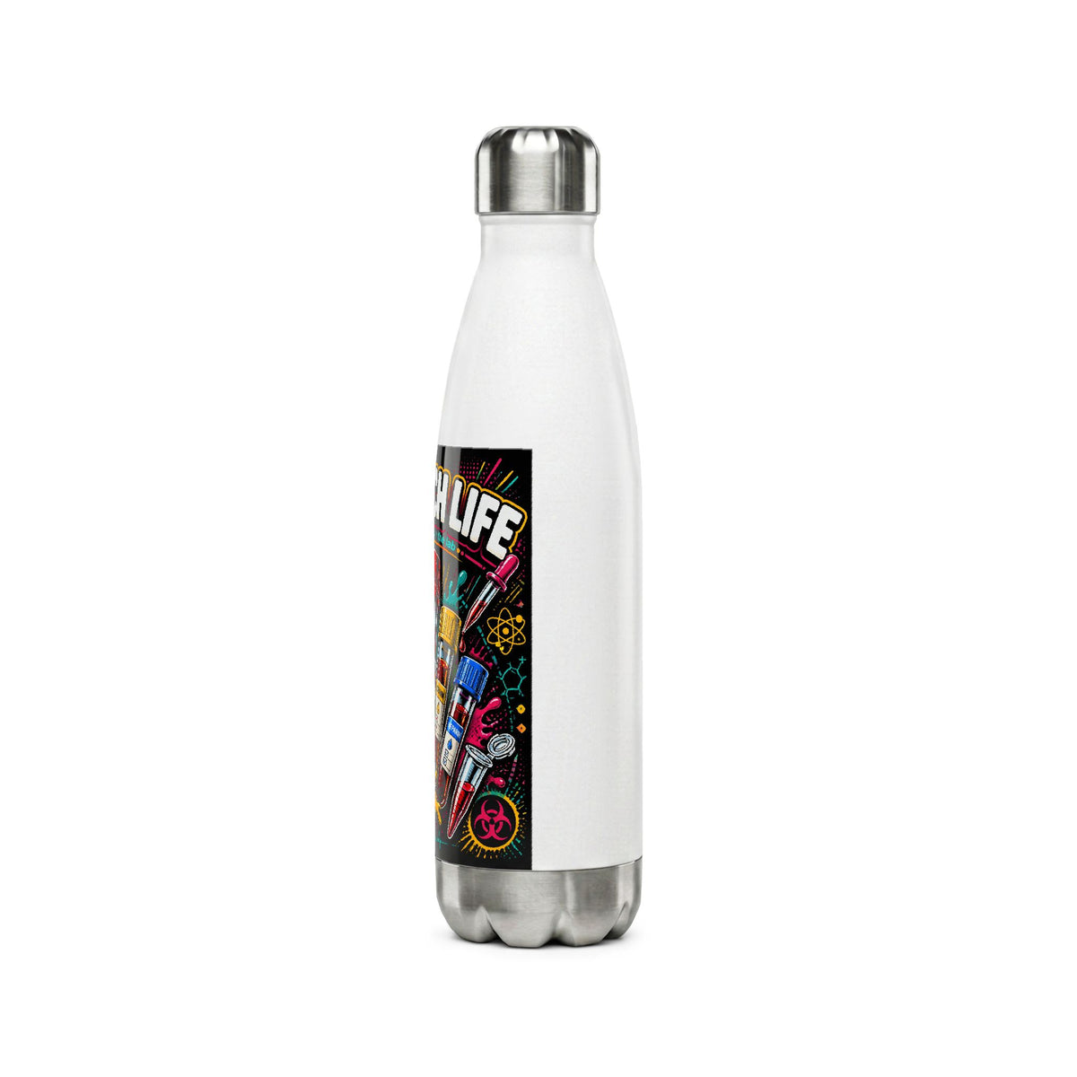Lab Tech Life 17oz Stainless Steel Water Bottle